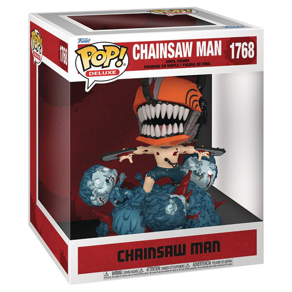 Funko POP #1768 Deluxe Chainsaw Man - Chainsaw Man Figure